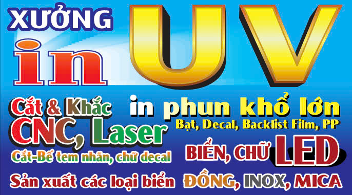 In UV giá rẻ tại Hà Nội