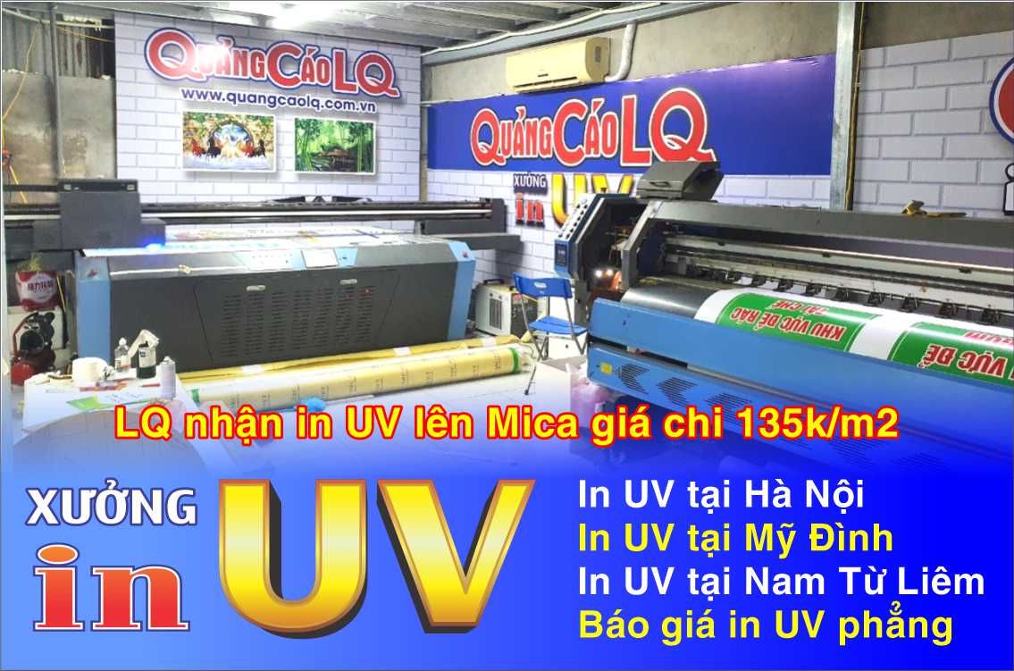 Xưởng in UV phẳng, cuộn, UV DTF